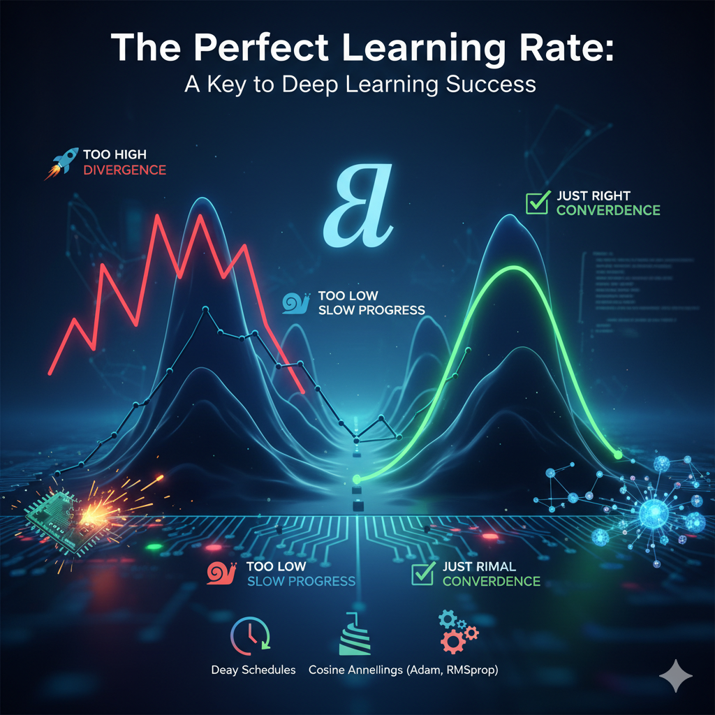 The Power of the Learning Rate